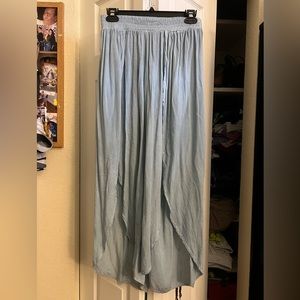 Blue Palazzo Pants